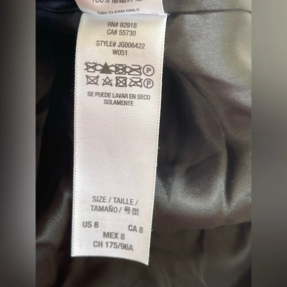 Juicy Couture Eton Tartan Plaid sleeveless stud collar wool blend dress size 8 - Picture 12 of 13